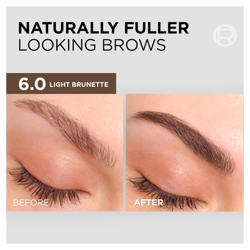 image 1 of L'Oreal Paris Semi-Permanent Eyebrow Tint - 6.0 Light Brunette