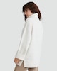 image 3 of F&F Knitted Nep Roll Neck Tunic with Wool in Cream