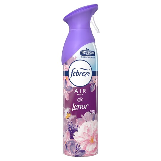 Febreze Air Freshener Lenor Exotic Bloom 300Ml Tesco Groceries
