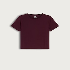 F&F Modal Rich Short Sleeved Pyjama T-Shirt in Purple