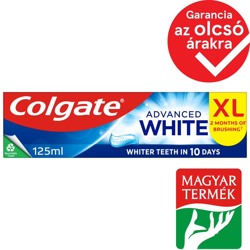 Colgate Advanced White fogfehérítő fogkrém 125 ml 1. kép