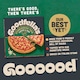 image 3 of Goodfella's Stone Baked Thin Cheese & Ham Pizza 351G