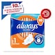 Always Ultra Normal (S1) Szárnyas Egészségügyi Betét, 10 Db  1. kép