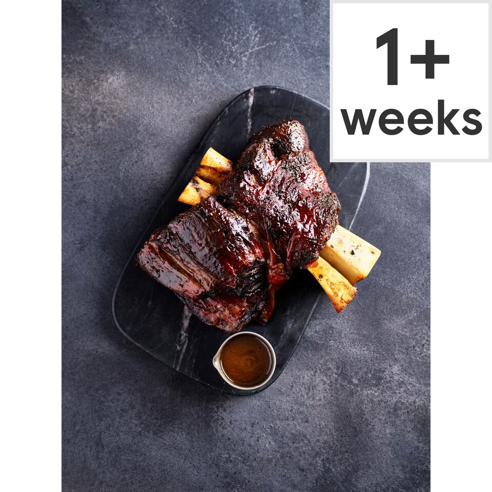 image 1 of 44. Tesco Finest Beef Shin with a Rich Red Wine & Truffle Infused Gravy 3.215kg (Serves 8)