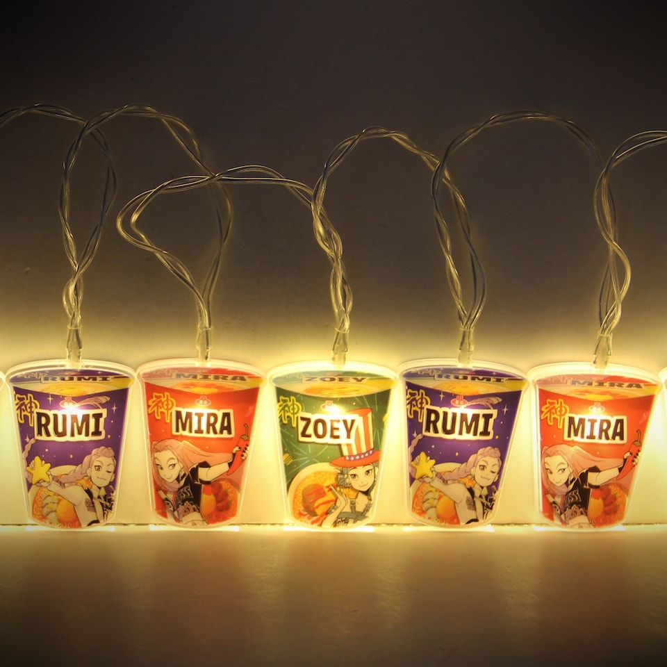 image 1 of K- Pop Demon Hunters LED Ramyeon Ramen Cup Lights