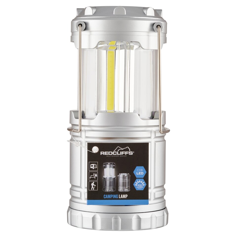 Redcliffs Cob LED Cool White kemping lámpa