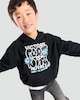 image 2 of Fortnite Victory Royale Slogan Cotton Rich Hoodie in Black