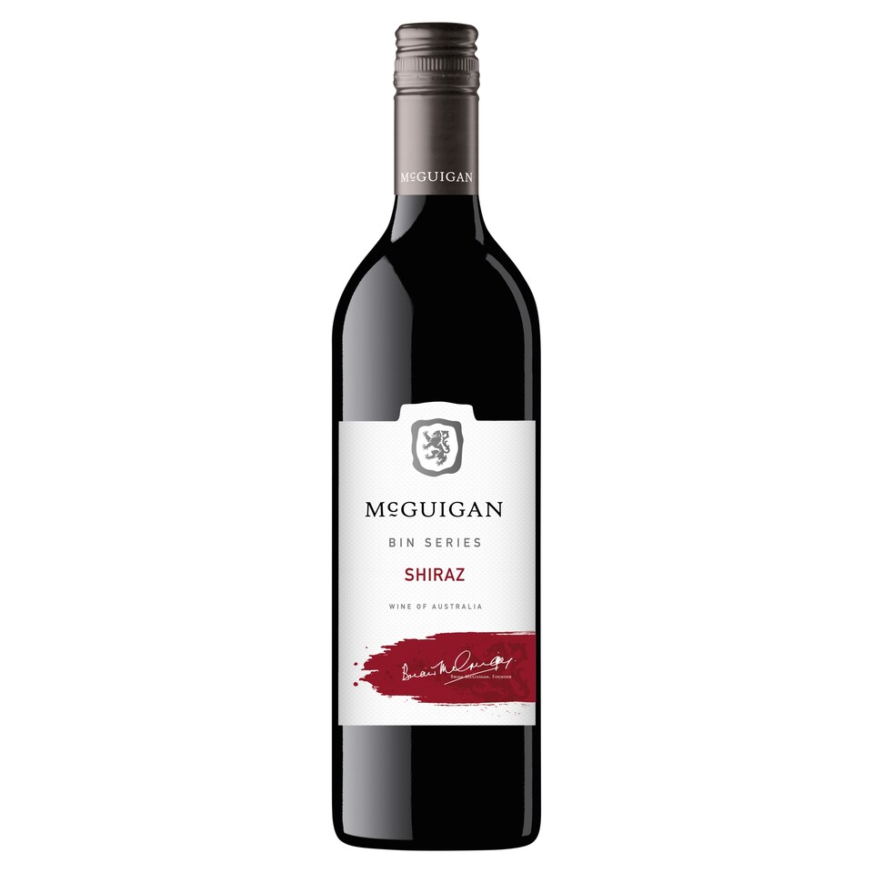 image 1 of Mcguigan Bin Shiraz 750Ml