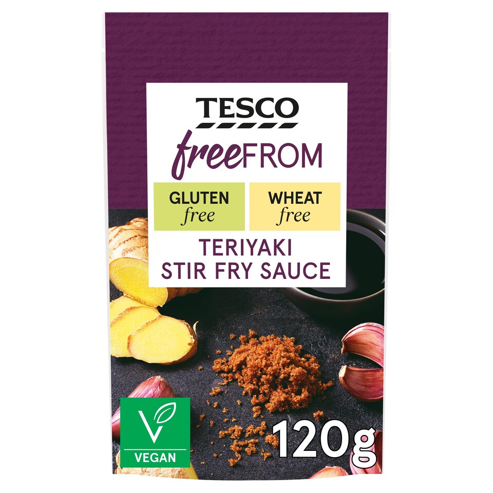 Tesco Free From Teriyaki Stir Fry Sauce 120G Tesco Groceries