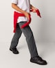 image 2 of F&F School Boys 2-Pack Regular Fit Longer Length Trousers in Grey