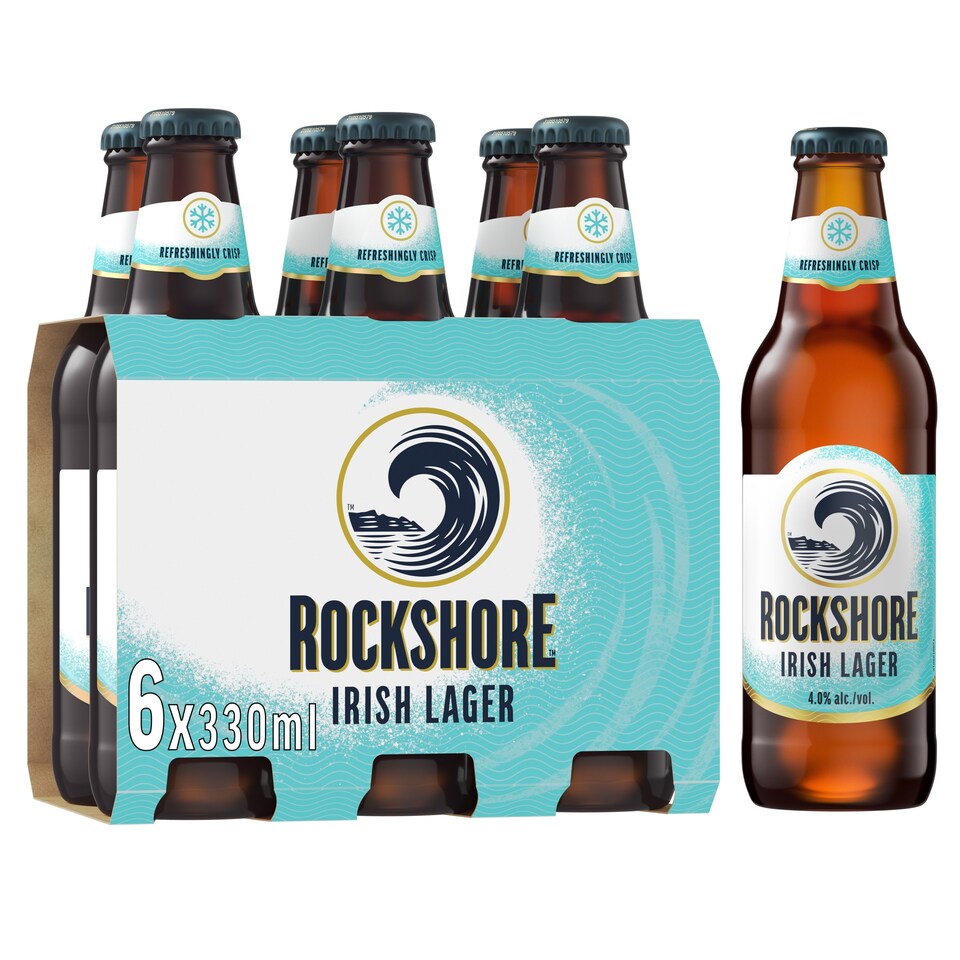Rockshore Lager 6 Pack 330Ml Bottle