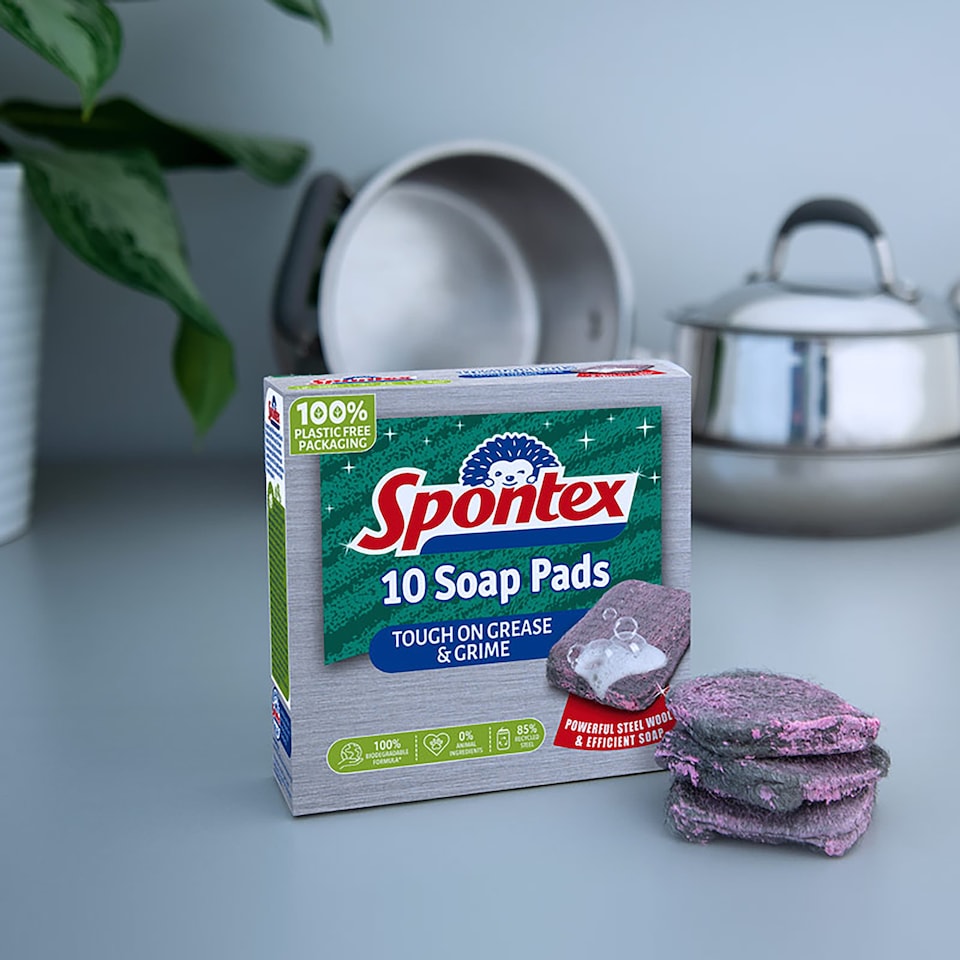image 1 of Spontex Soap Pads 10 Pack