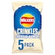 image 5 of Walkers Crinkles Cheddar Cheese & Onion Crisps 5 X 23G
