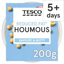 Tesco Reduced Fat Houmous 200g 