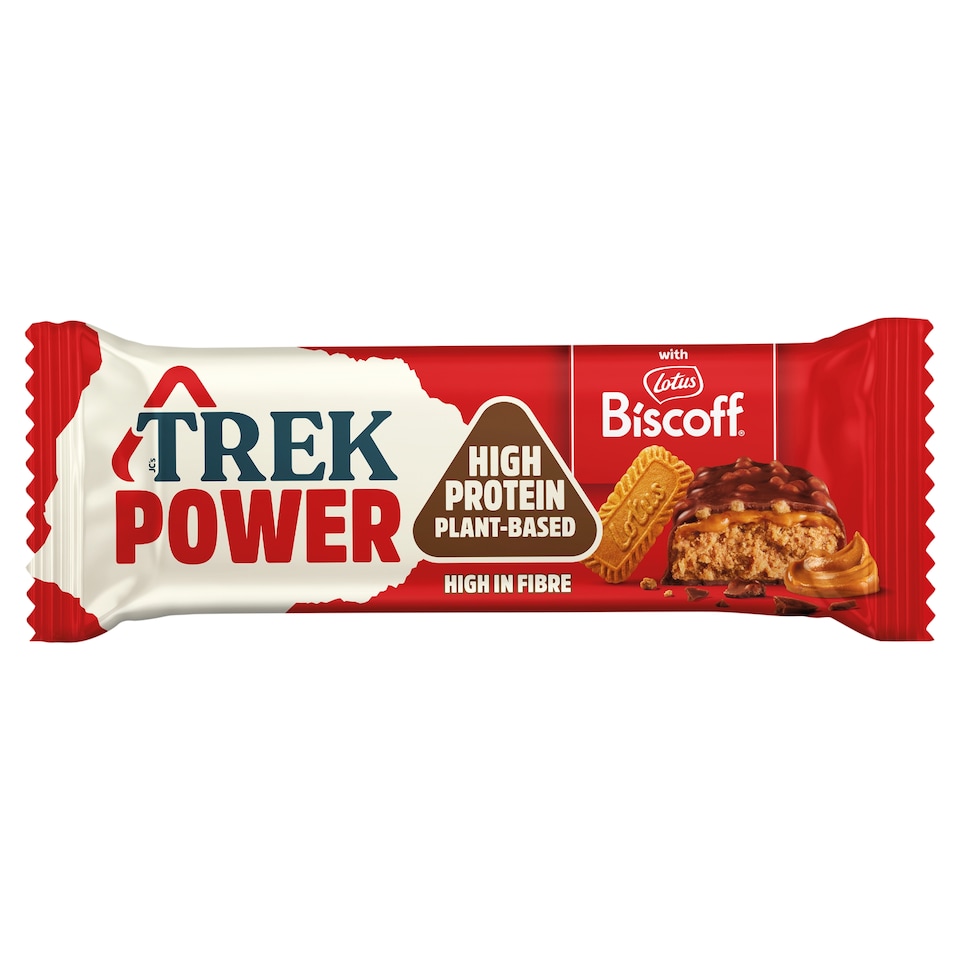 TREK Power Protein Bar - Lotus Biscoff 44g
