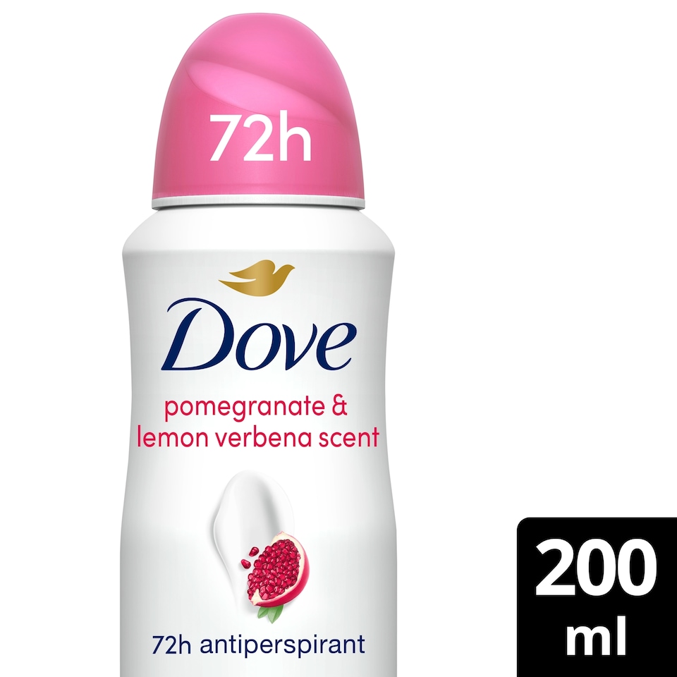 image 1 of Dove Women Go Fresh Pomegranate 72h Advanced Care Antiperspirant Deodorant 200ml