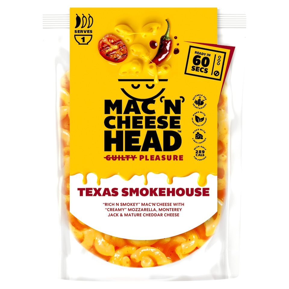 Mac N Cheese Head Texas Smokehouse 200g