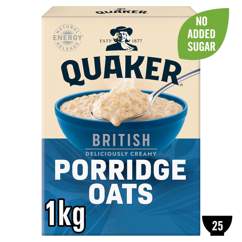 image 1 of Quaker Rolled Porridge Oats 1kg