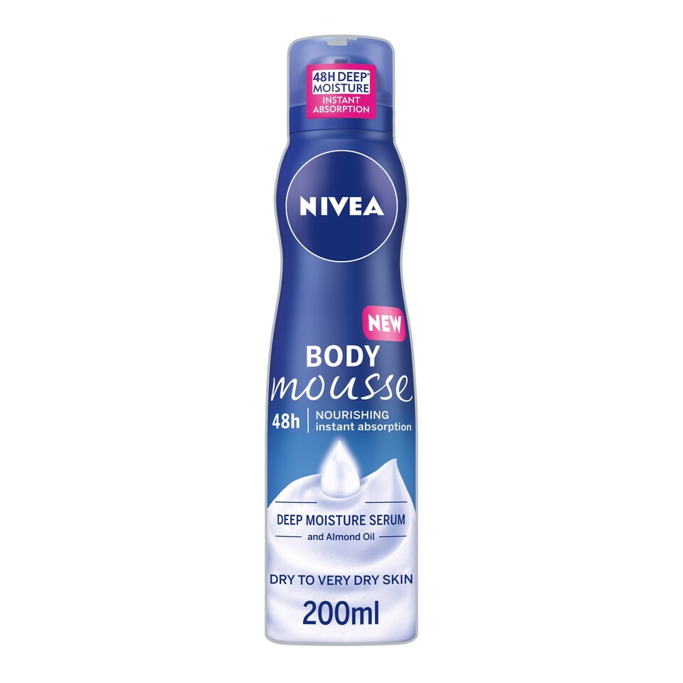 image 1 of Nivea Nourishing Body Mousse 200Ml