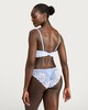 image 3 of F&F Contrast Lace Bralette in Blue