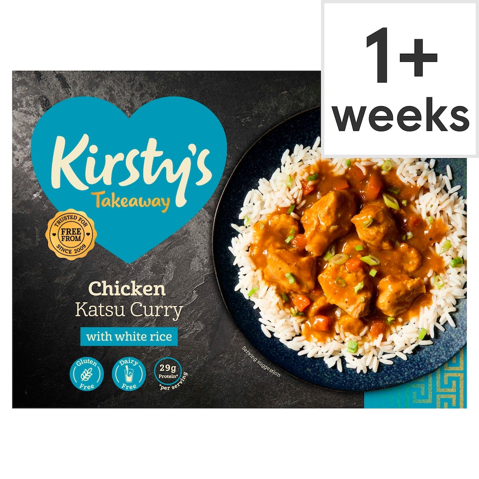 image 1 of Kirsty's Takeaway Chicken Katsu Curry with Rice 450g