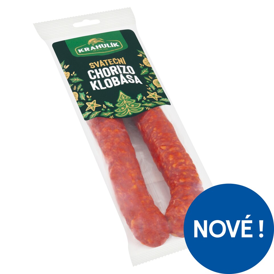 Krahulík Sváteční chorizo klobása 0,280kg