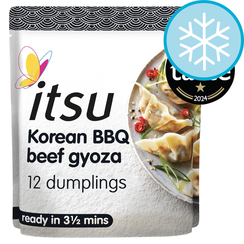 itsu 12 Korean BBQ beef gyoza dinner dumplings 240g