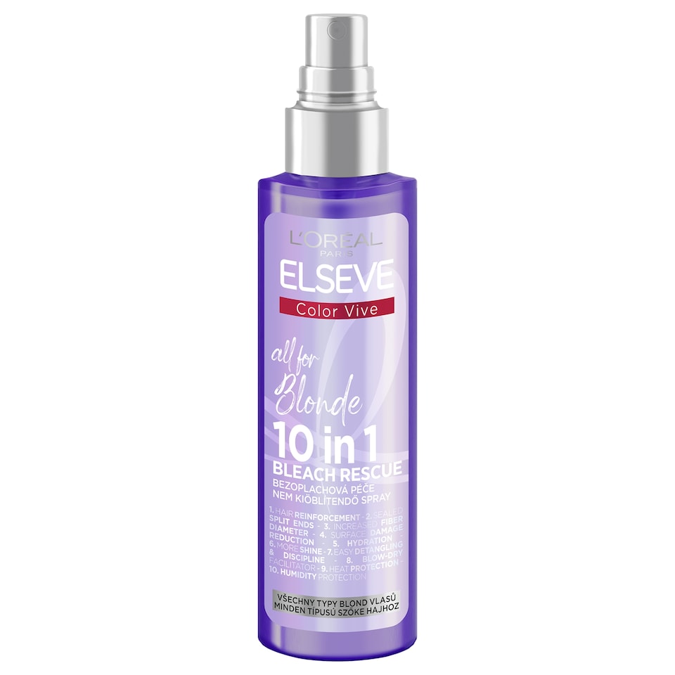 L’Oréal Paris Elseve Color Vive Purple All For Blonde 10 in 1 spray, 150 ml