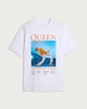 image 4 of Queen Wembley Stadium Pure Cotton T-Shirt in White