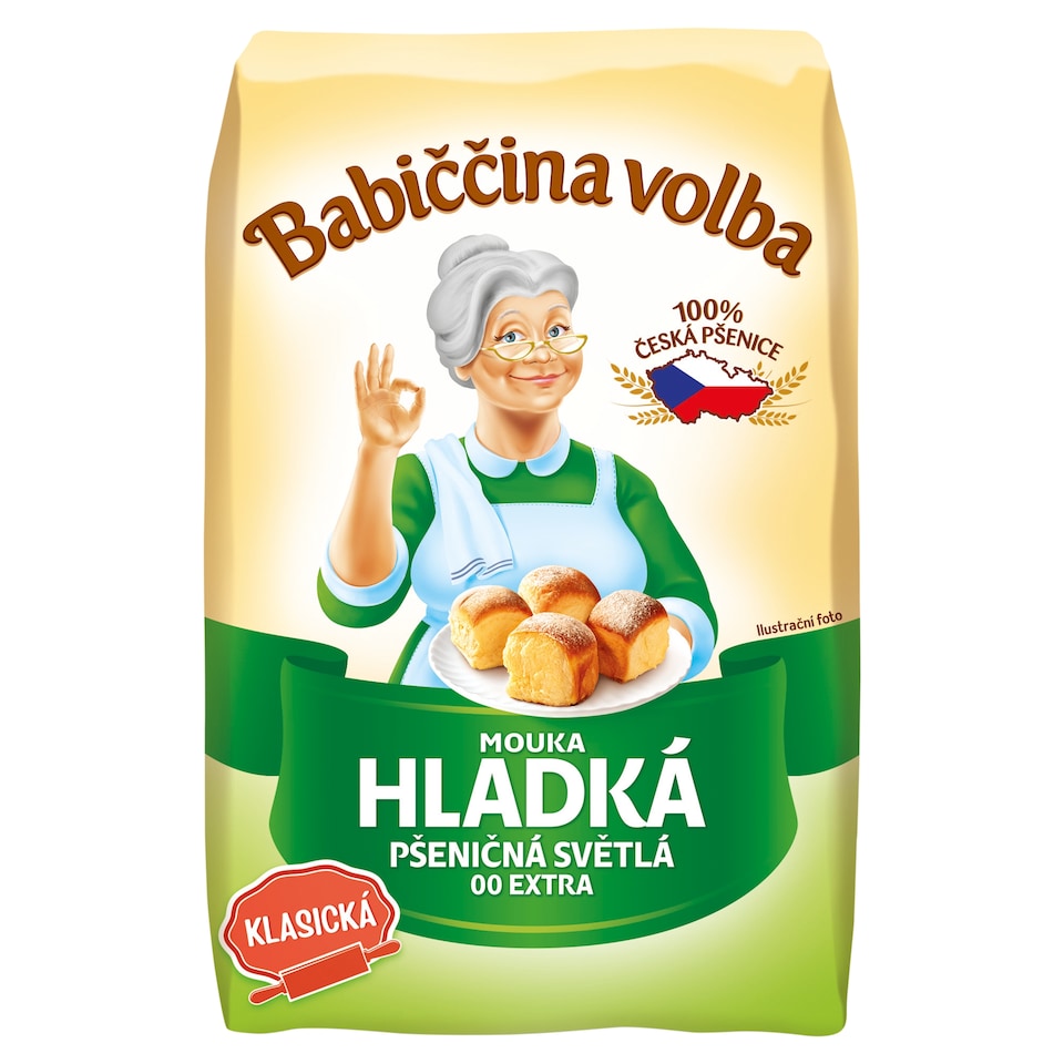 Babiččina Volba Light Plain Wheat Flour 1kg