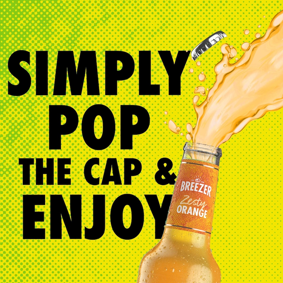 image 1 of Breezer Zesty Orange 275ml