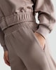 image 3 of F&F Active Modal Rich Wide Leg Joggers in Brown