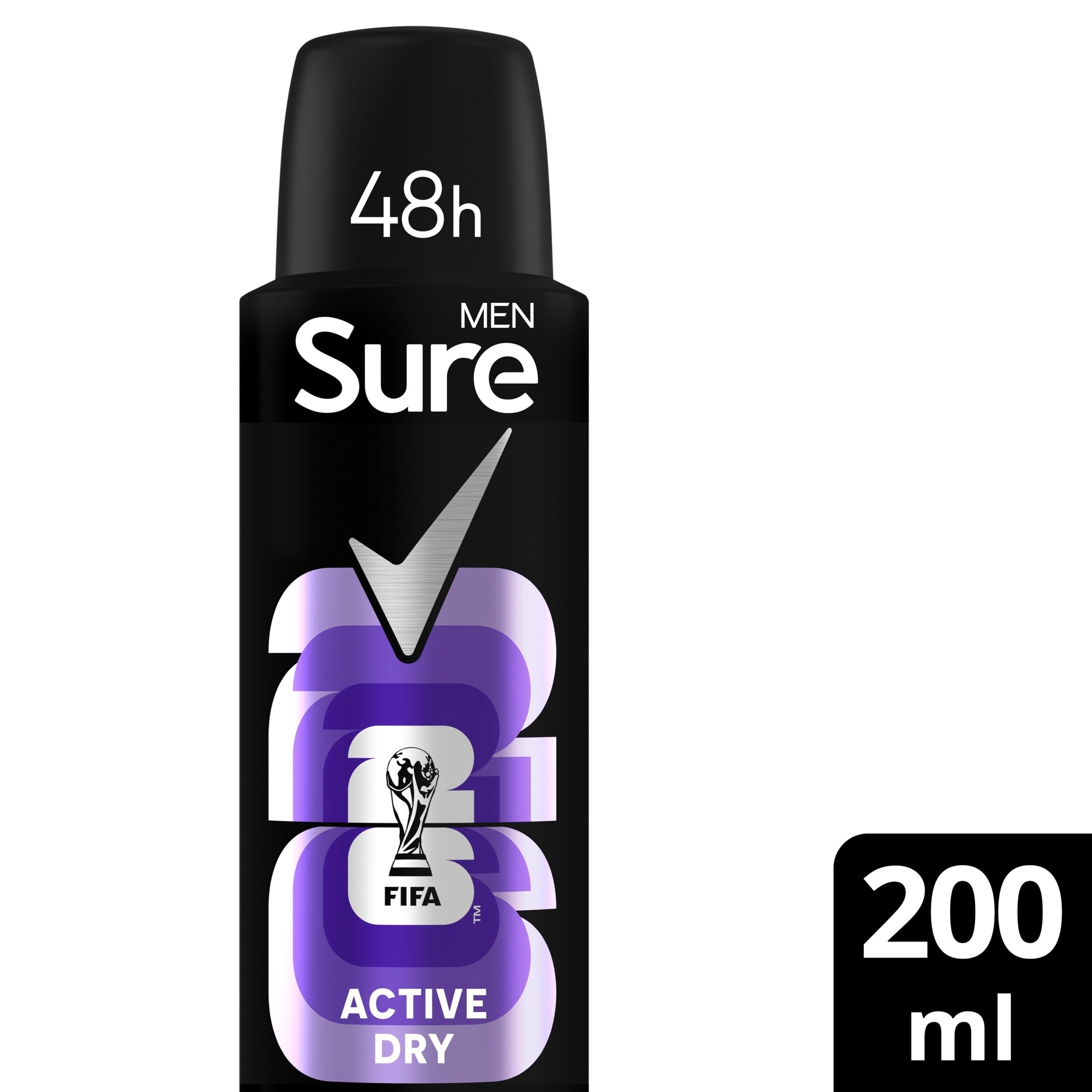 Sure Men Active Dry 48h Antiperspirant Deodorant 200ml