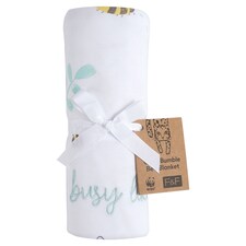 Florence & Fred Wwf Embroidered Blanket