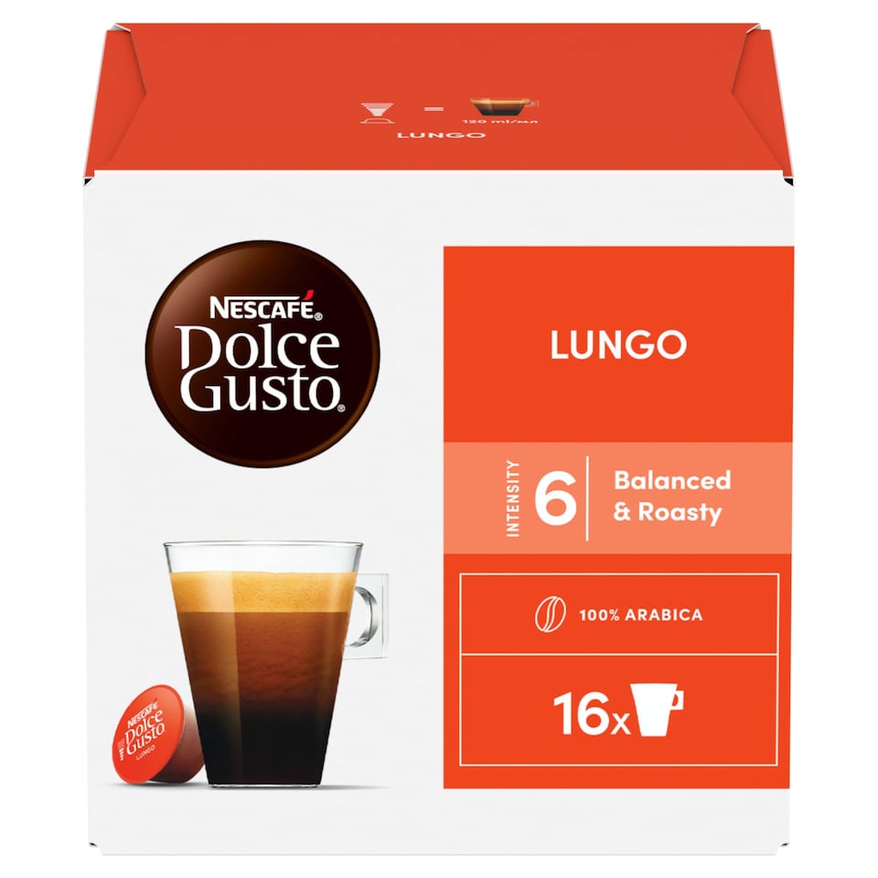 image 1 of NESCAFÉ Dolce Gusto Lungo - Coffee Capsules - 16 pcs