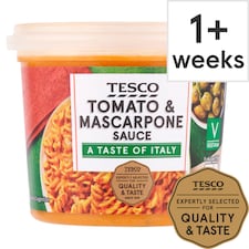 Tesco Tomato & Mascarpone Sauce 350G