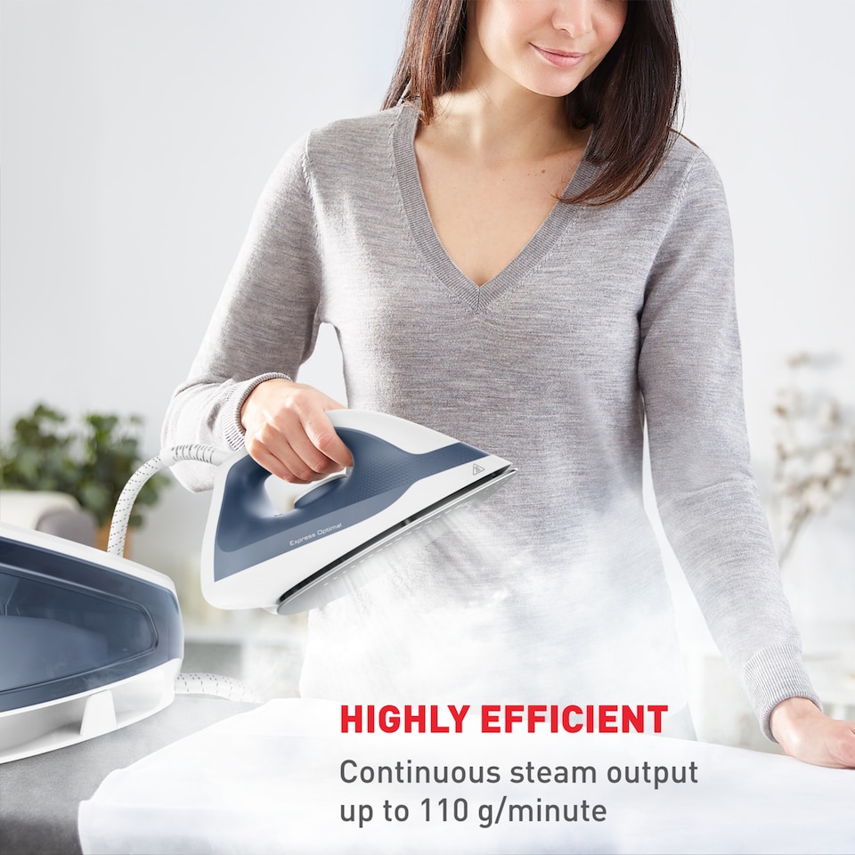 image 1 of Tefal Express Optimum Steam Generator Iron