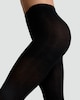 image 2 of F&F 100 Denier Cotton Tights in Black