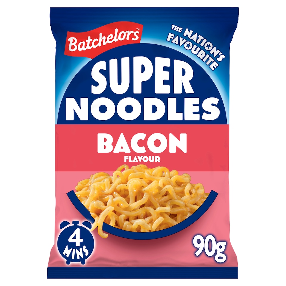 Batchelors Super Noodles Bacon 90G