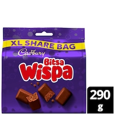 Cadbury Bitsa Wispa Milk Chocolate 290g