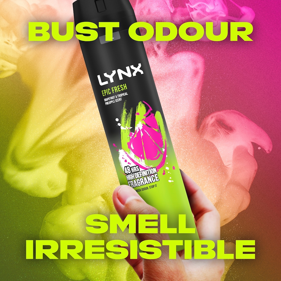 image 1 of Lynx Epic Fresh 48h Deodorant Bodyspray 250ml