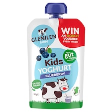 Glenilen Farm Kids Yoghurt Blueberry 90g 