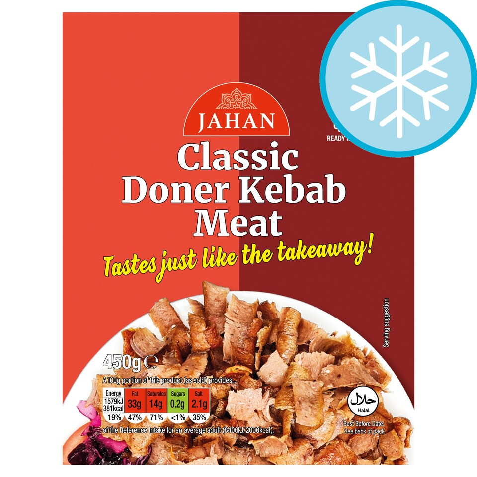 Jahan Classic Doner Meat 450g