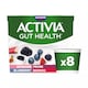 image 1 of Activia Rhubarb & Mixed Fruit Low Fat Gut Health Yoghurt Multipack 8x115g
