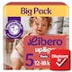 Libero Up&Go Big Pack bugyipelenka, méret: 5, 12-18 kg, 38 db  1. kép