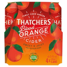 Thatchers Blood Orange Cider Cans 4x440ml