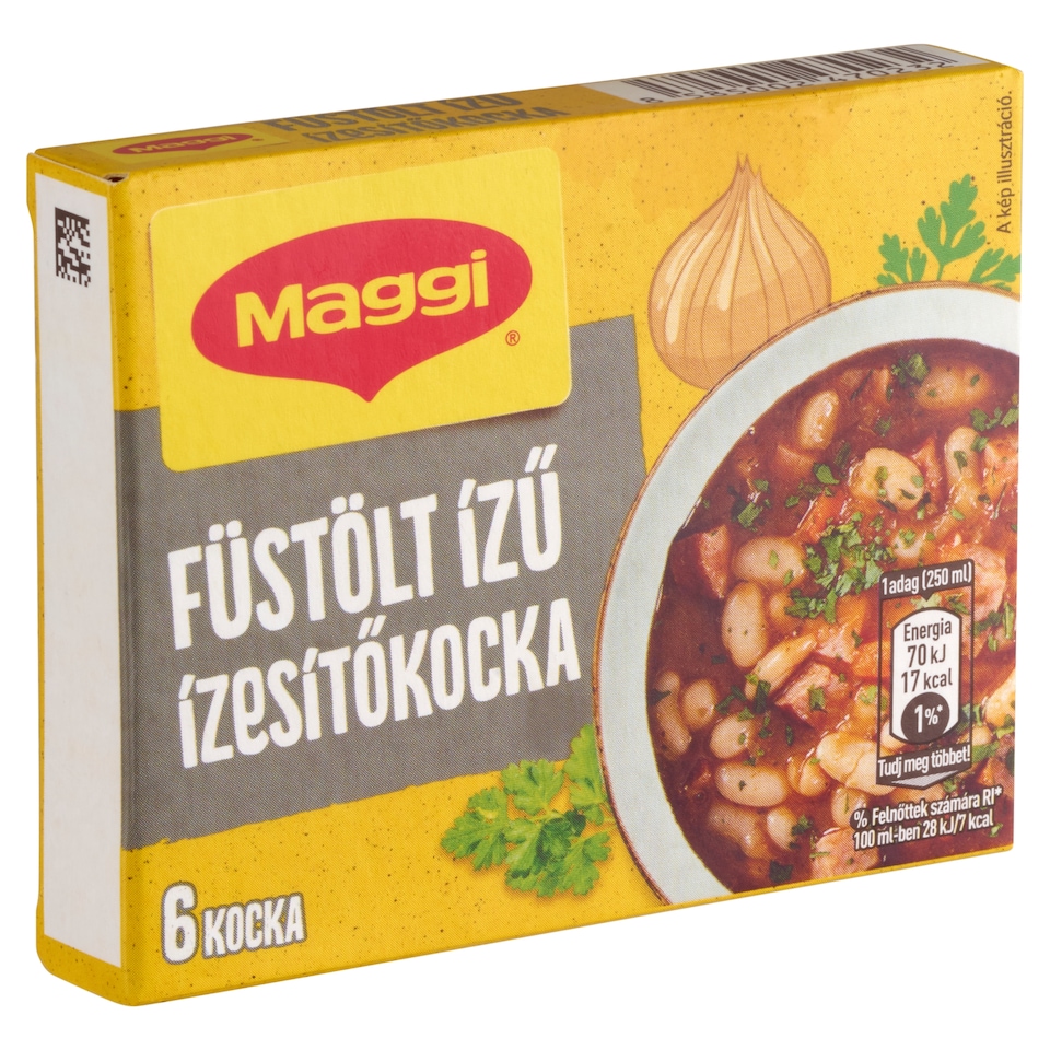 Maggi füstölt ízű ízesítőkocka 6 db 60 g  1. kép