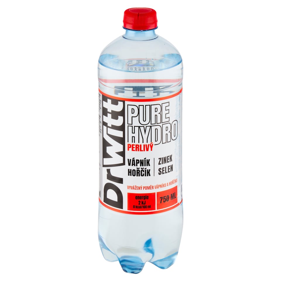 obrázok 1 z DrWitt Pure Hydro sýtený nealkoholický nápoj s pridanými minerálnymi látkami 750 ml