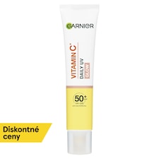 Garnier Skin Naturals Vitamin C denný rozjasňujúci UV fluid SPF 50 + glow, 40 ml