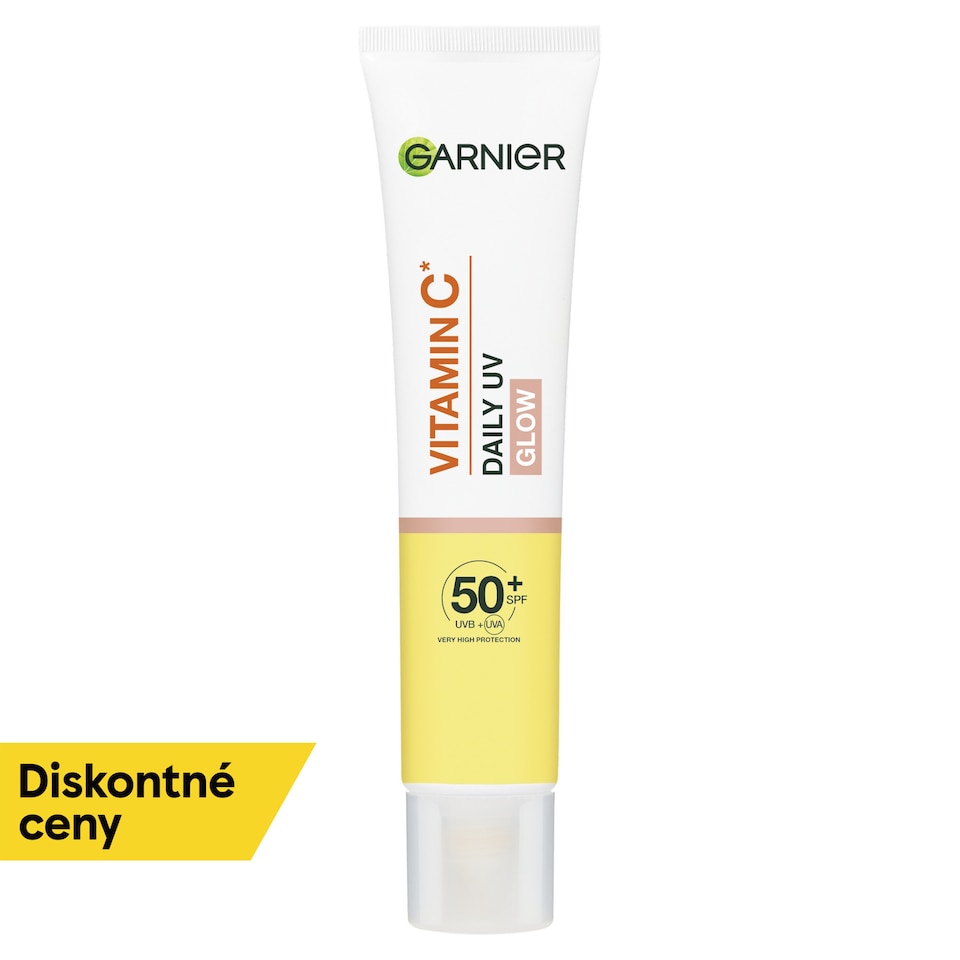 Garnier Skin Naturals Vitamin C denný rozjasňujúci UV fluid SPF 50 + glow, 40 ml